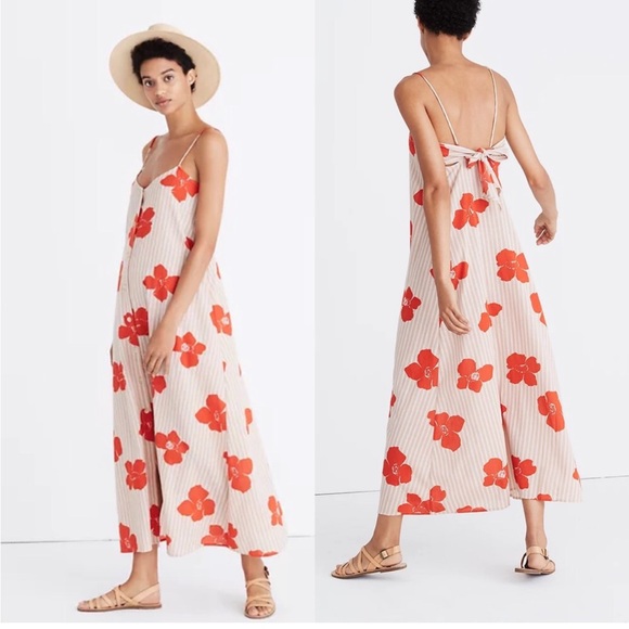 Madewell Moroccan Button Down Cover Up / Floral Dress. . - Picture 2 of 12